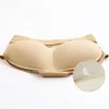 Cantura alta feminina Raise calças de látex Roupa feminina Fake Butt Hip Cushion Liftable Hip Abdominal Calças