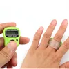 LED Gadget Mini Hand Hold Band Telapparaat LCD Digitaal Scherm Vinger Ring Elektronische Hoofd Count271g2792581