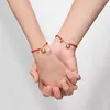 Bracelets porte-bonheur Style chinois année porte-bonheur rouge ficelle zodiaque mignon tigre Bracelet Couple petite amie dragonne cadeau étudiant BraceletCharme Lars2
