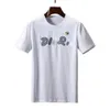 Мужская модная вышитая футболка Summer Island Masday Designer Tops Роскошные буквы