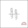 Hoop Hie Boucles d'oreilles Bijoux Canner pour femmes Chaîne Sterling Sier Dangle Gland Boucles d'oreilles Cristal Cz Pendientes Plata 925 W5 Drop Delivery 2021