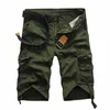Pantaloncini cargo militari moda Mens Camouflage Tactical Men Cotton Work Pantaloni corti maschili casual Plus Size 220715