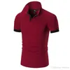 QNPQYX New Embroidery Cotton Cotton Polo Derts for Men Disual Solid Color Slim Fit Mens Polos New Summer Fashion Men Clothing