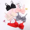 Sexy Deep U Cup Bras pour les femmes Push Up Lingerie Souplier sans soudage BRA BRALETTE FREE STOBLESS PLUNG INTÉMATIVE FEMMES SOUS-WEART HOT T200609