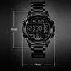 Wristwatches Fashion Men's Sports Watch Band Retro Lead Digital Military Electronic Wrast Clock Ladies Men Scopwatchwristwatches