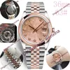 Luxury woman watch 36mm diamond Circuit Pattern montre de luxe Rose Gold Classic 2813 Mechanical automatic waterproof mens watches