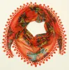 Vrouwen Fashion Triangle Wrap Lady Shawl kleurrijke kanten sjaal vrouwelijk kwastje sjaals sjaals lente zomer foto rekwisieten accessoires