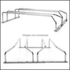Masacu Şarap Rafları Asılı Kadeh Tutucu Ev Depolama Yaratıcı Mutfak Malzemeleri 27 cm 35 cm Paslanmaz Çelik Stemware Cam Raf Drop Teslimat