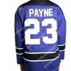 Thr 40Movie Jerseys Morris Brown Academy Martin Payne Hockey Jersey Customize any name and number personality embroidery Hockey Jersey