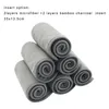 HappyFlute OS Bamboo Charcoal Waterproof Washable Pocket Diaper Christmas Baby Cloth Nappy 1 Pcs Pack 220720