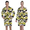 NoisyDesigns Greyhound Dog Prints Women Winter Set Bathrobe Cotton Home Wear Girl Night Gown Thermal Pajamas Long Sleeve 2XL 220627