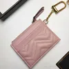 Crossbody Designer High Quality Card Holder Men Womens Cards Holders Black Lambskin Mini Wallets Coin purse Leather Bag Handbags Tiger Snake Carolder