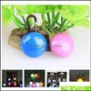 Pet Led Light Pendant Bell Dog Cat Vattentät upplyst krage Säkerhet Nattvandringsljus Pendants Fla Jllgml Sinabag Drop Leverans 2021