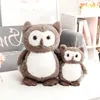 25/40 cm kawaii owl peluche giocattolo grazioso uccelli per uccelli bambola per neonati dono di compleanno cuscini per bambini bambini ragazzi decorazioni per la casa la384