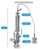 ZZKD Lab fornisce estrattore a circuito chiuso da 0,25 libbre per l'estrazione del butano dalle foglie delle piante con kit pompa a vuoto 5CFM