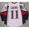 Nik1 Grand Rapids Griffins 11 Ville Leino 17 Mark Cullen 100% Nakış Mens Womens Gençlik Cusotm Herhangi bir Number Hokey Jersey