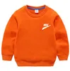 Bebek Çocuk Sweatshirts Erkek Kız Giysileri Kapşonlu Marka Logo Baskı Hoodie Çocuk Kazak Üstler Sonbahar Kış% 100 Pamuk Hoodies Ceket