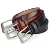 Ceintures hommes d'affaires en cuir Design de luxe boucle ardillon pour jean noir marron Ceinture Ceinture Classique Ceinture HommeBelts Emel22