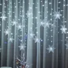 سلاسل 3.5 0.7M Snowflake Icicle Lights Starta