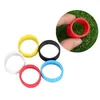 Потант 5 шт. Теннисные ракетки рукоятки супер абсорбирующие сквош кольцо удерживают на месте (желтый, красный, синий, черный, белый, 1 шт.