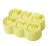 Tools Silicone Ice Cream Mold 6 Hole Popsicle Cube Maker Chocolate Tray Kitchen Gadgets Inventory CCE13975