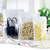 Clear + White Smell Proof Mylar Plastic Zip Lock Bags Runtz Packaging OPP Bulk Gift Packages PVC Bag Self Sealing Baggies for Earp2887