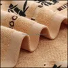 Boutique Bamboo Fiber Towels Set Home Daily Adts Face Towel Bath Thicken Absorbent Bathroom Y220226 Drop Delivery 2021 Supplies El Garden