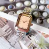 2023 haute qualité femmes montres de luxe trois points série femmes montre à quartz européenne Top marque bracelet en acier diamant horloge mode fille accessoires