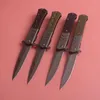 Высококачественное складное нож G6152 складной флиппер 5cr13mov grey titanium coating Blade G10 со стальной ручкой на открытом воздухе по печь