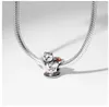 925 Silver Fit Pandora Charm 925 Pulsera Día de San Valentín Charm Love Heart Clip Rose charms set Colgante DIY Fine Beads Jewelry