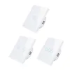 Tuya Smart House WiFi Touch Switch Nenhum fio neutro necessário Painel de vidro Botão do sensor inteligente220v Suporte Google Home Alexa