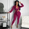 Tweede stuk broek voor dames dames herfstkleding sexy set vrouwen mode Houndstooth print crop top sets lounge vakantie streetwear