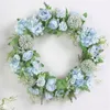 Decorative Flowers & Wreaths Front DoorWreath Artificial Eucalyptus Wreath Flower Garland Door Welcome Sign For Home Decorations Party Suppl