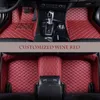 Auto-Fußmatten für Kia Ceed Sorento Sportage Picanto Soul Seltos Optima Rio 3 Stinger Carens Morning Shuma Zubehör W220328