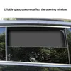 Magnetische Zonnescherm Auto Zijruit UV Protector Sterke Magneten Mount Draagbare Zonnescherm Gordijn Zwarte Cover Auto Accessoires