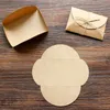 100pcs Retro Mini Kraft Paper Envelopes Craft Gift Bag for Wedding Party Treat Bags Invitation Greeting Card Envelope 220427