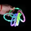 Led iluminado brinquedos acrílico piscando pulseira luminosa fontes de festa crianças presentes270y240q271w5000751