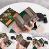 Womens High Quality Wallets Lady Designer G Pocket Coin Slot Short Purse Tri-fold Leather Women Interior Wallet Arlpr