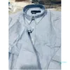 2022 Nueva moda Camisas para hombre Top Blusa con bordado de caballo Manga larga Color sólido Slim Fit Ropa de negocios informal Camisa de manga larga