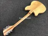 Factory Direct Rickon 360 Guitar Electric 12String Guitar Half Hollow Wood Color Paint 3 Fast Pickup Basswood Body Maple 3 Spell 7612729