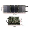 Solar panel sunpower 100w folding bag mobile power charger outdoor PV module sp50w 50W