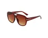 0630 Designer Brand Classic Sunglasses Fashion Women Sun Glasses UV400 Gold Frame Green Mirror 50mm Lens with Box