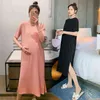 Kobiety w ciąży letnia sukienka Split J220628