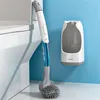 Silicone Evalet Brush WC Accessories WC Borstel No Dead Corners Wash Wash Cleaning Bristle Artifact Bathroom Tocadores 220624