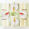 16個のPCS折り紙の花ナプキンホルダーバラの花創造的なプラスチックホルダー世帯の集まり紙の装飾テーブルの配置220408
