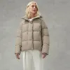 22ss G Down Jacket C Court Blanc Rose Label Pastels Série Parker Hommes Arons Junction Trendy Capsule À Capuchon Pain Vestes 121