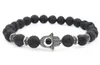 Frisado Fios Pulseiras Jóias Mg0759 Hamsa Lava Pedra Smoky Quartz Pulseira Fatimas Mão Espiritual Cura Raiz Chakra Pulso Ma312m