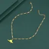 Chains Lost Lady Fashion Colorful Ddinosaur Ladies Necklace Same Paragraph Women's Birthday Present Jewelry Wholesale Direct SalesChains