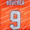 شحن جديد من الولايات المتحدة Bobby Boucher 9 The Water Boy Movie Men Football Jersey Sitched Black S-3XL جودة عالية