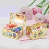 Present Wrap 10st Candy Boxes Wedding Favor Lagring Clear For Birthday Graduation Party SuppliesGift